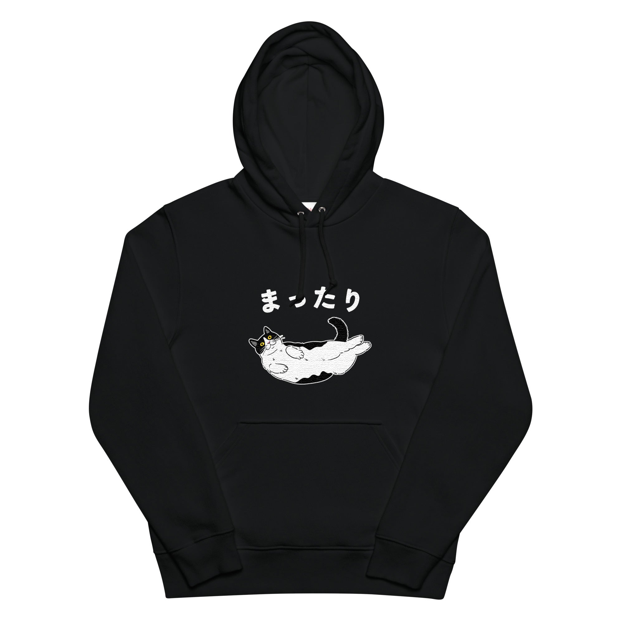 猫 パーカーハチワレ猫 かわいい 猫イラスト可愛い ハチワレ猫 まったり